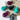 Resin Multicolor Waterdrop Earrings Vow Jewelry