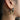Two Toned Dangling Dual Earrings
