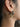 Two Toned Dangling Dual Earrings