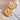 Two- Toned Stacked Disk Earrings