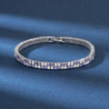 Alternating Double Row Tennis Bracelet Vow Jewelry