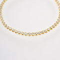 Crystal White Chain Necklace & Bracelet Vow Jewelry