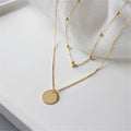 Double Chain Pendant Necklace Vow Jewelry