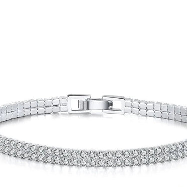 Double Row Tennis Bracelet Vow Jewelry