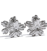 Double Sided Flower Earrings | Sided Flower Earrings | Vow Jewelry