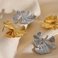 Ginkgo Leaf Earrings Vow Jewelry