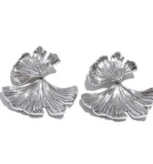 Ginkgo Leaf Earrings Vow Jewelry