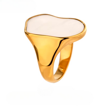 Large Irregular Seashell Ring