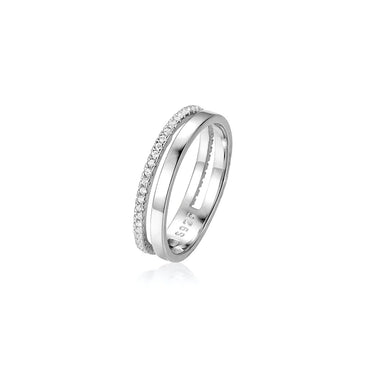 Interlocked Channel Ring Vow Jewelry