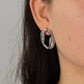 O Shape Irregular Earrings Vow Jewelry