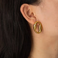 O Shape Irregular Earrings Vow Jewelry