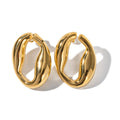 O Shape Irregular Earrings Vow Jewelry