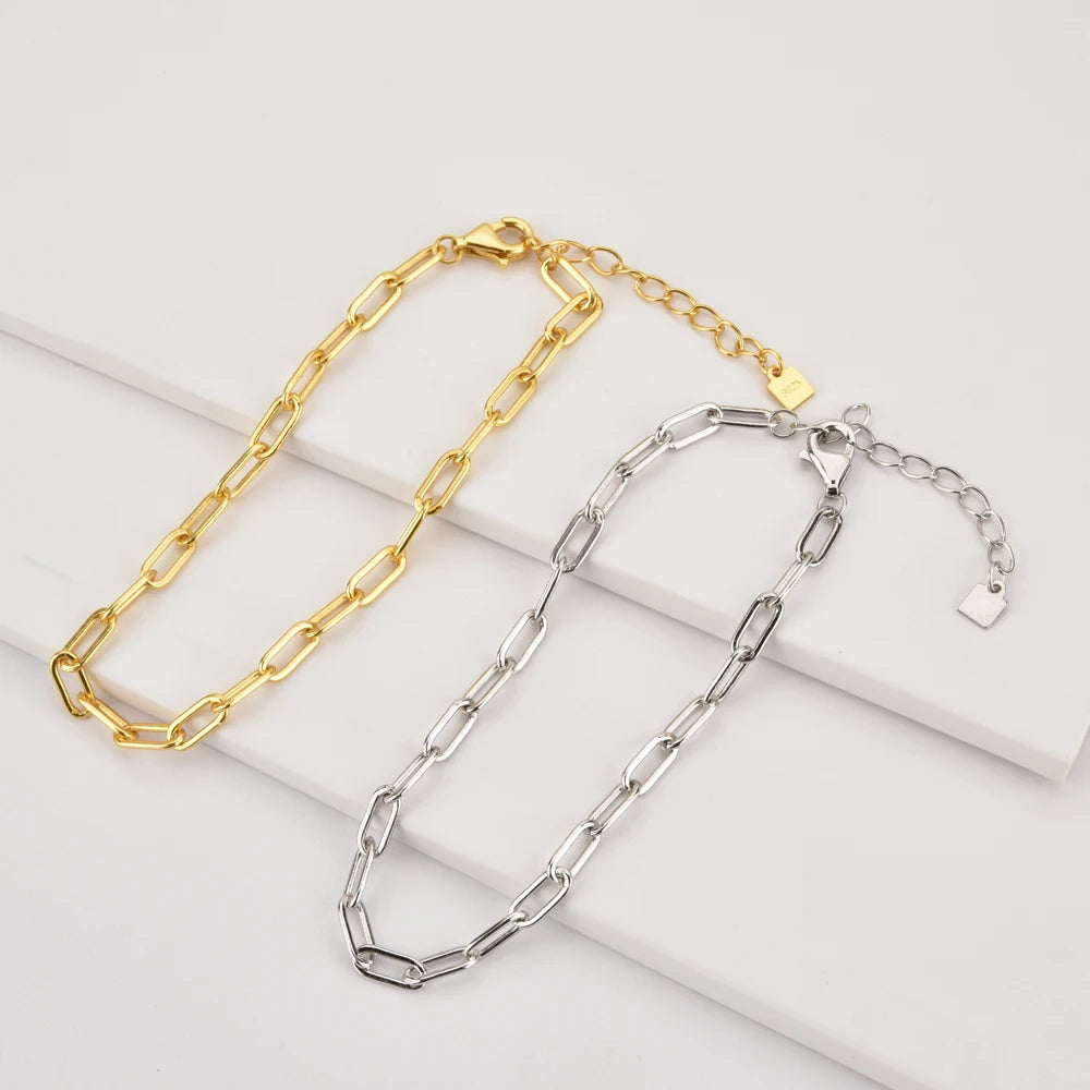 Paperclip Chain Bracelet Vow Jewelry