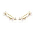 Pearl Climber Ear Bar Vow Jewelry