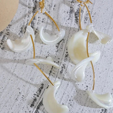 Seashell Drop Earrings