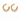 C Shaped Interlocking Earrings