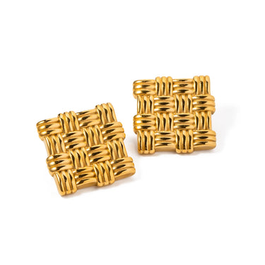 Square Pattern Earrings