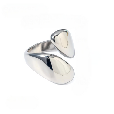 Glossy Asymmetric Open Ring