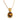 Tiger Stone Pendant Necklace