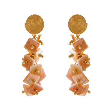 Colorful Bohemia Shell Drop Earrings