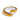 Two Toned Overlapping Ring