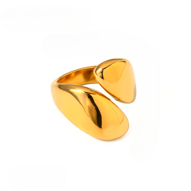 Glossy Asymmetric Open Ring