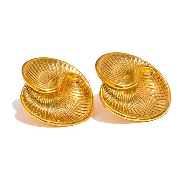 Spiral Texture Earrings