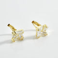 Square Crystal Earrings 