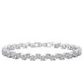 Uneven Prong Tennis Bracelet 